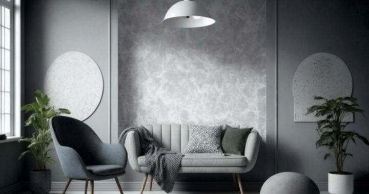 Nowoczesne salony w odcieniach szarości – inspirujące zdjęcia aranżacji ścian